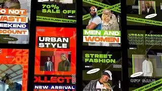 Urban Fashion Instagram Stories Pack