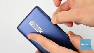 Nokia 5 How to insert SIM and memory card