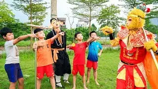 Trận Chiến Tôn Ngộ Không Đại Phá Vòng Vây Yêu Tinh Giải Cứu Lão Trư Và Kẹo Hubba | Việt Tây Du Ký