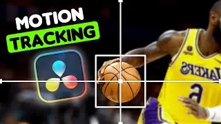 MOTION TRACK Any Objects In DaVinci Resolve