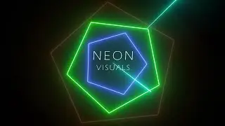 “After Effects Tutorial” Neon Shapes Animation (Неоновая Анимация Фигур)