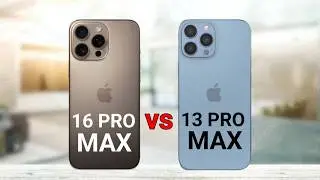 iPhone 16 Pro Max vs iPhone 13 Pro Max