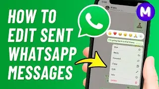 How to EDIT WHATSAPP MESSAGES on iPhone (2024) - Updated