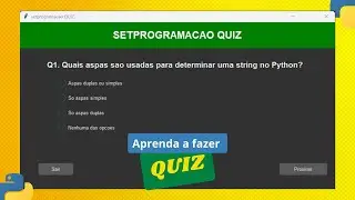 Quiz com Tkinter e Python? || 