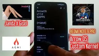 ARROW OS REDMI NOTE 9 PRO | CUSTOM KERNEL