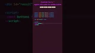 JavaScript Tips and Tricks | JavaScript how to Register click events for multiple buttons....😍