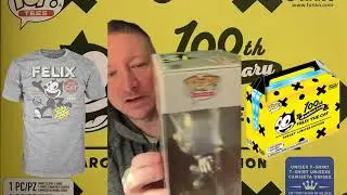 Felix The Cat Silver Funko Pop! #526 and Tee Unboxing | Target Exclusive