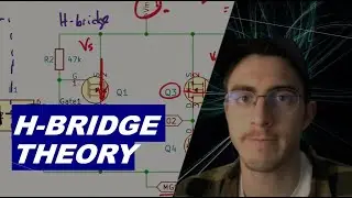 H bridge Circuit Theory - 2 Wire Input Design