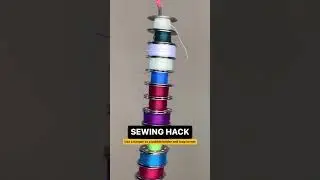 Sewing Hack for Bobbin Holder & Loop Turner  #DIYSewing #SewingTricks