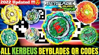 ALL KERBEUS Beyblades QR Codes | 2022 Updated ! Beyblade Burst Quaddrive App