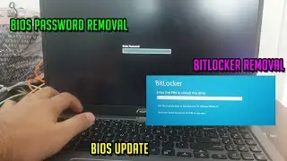 BIOS PASSWORD AND BITLOCKER REMOVAL | LAPTOP REPAIR BIOS UPDATE STEP BY STEP TAGALOG