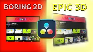 Make Anything into 3D (DaVinci Resolve)