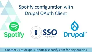 Spotify Single Sign-On ( SSO ) |  Drupal Spotify SSO |  Login using Spotify | Spotify SSO