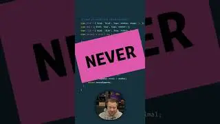 🔥 TypeScript's `never` type explained