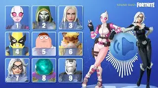 GUESS THE SKIN BY THE MUSIC/DANCE - #7 - FORTNITE CHALLENGE | tusadivi