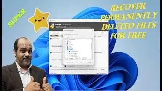 Recover deleted files for free on windows