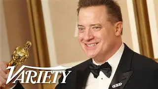 Brendan Fraser - Best Actor in The Whale - Full Oscar Backstage Pressroom Speech