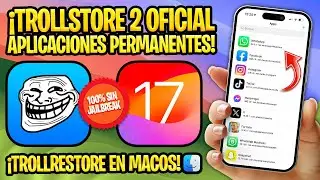 TUTORIAL TROLLSTORE 2 NUEVO MÉTODO TROLLRESTORE EN MACOS ✅ INSTALAR APLICACIONES QUE NUNCA REVOCAN