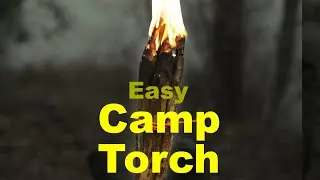 DIY CAMP TORCH - MAKE YOUR OWN CAMP CANDLES