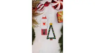 How To Make Christmas Decorations with Popsicle Sticks #christmascrafts #diy