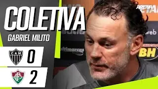 COLETIVA GABRIEL MILITO | AO VIVO | Atlético-MG x Fluminense - Brasileirão 2024