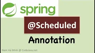 Spring @Scheduled Annotation Examples