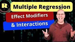 Multiple regression analysis - effect modifiers and interactions