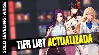 👑 LOS NECESITAS SI O SI!! TIER LIST ACTUALIZADA 👑 Solo Leveling Arise