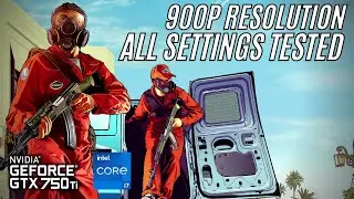 Grand Theft Auto V | GTX 750 Ti & i7 3770 | 900p All Settings (Ultimate Benchmark)