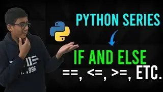 If & Else Conditional Statements in Python - Python Programing Series ( Master Guide of Python |Pro)