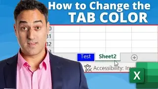 How to Change the Tab Color in Microsoft Excel