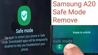 Samsung Galaxy A20 Safe Mode Off/Safe Mode Fix Samsung A10/A10s/A20/A20s/A30/A30s/A50/A70 All Mobile