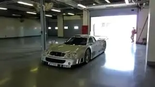 Mercedes CLK GTR Start Sound @Duabi