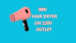 110v hair dryer into 220v outlet! What will happen?