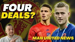 Four New Signings? De Ligt & Mazraoui Close! Man United News