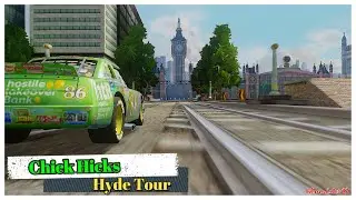 Cars 2 The Video Game | Chick Hicks - Battle Race | Hyde Tour 3 Laps