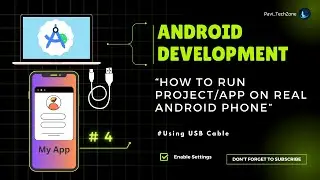 How To Run App On Real Android Phone - 04 - Android Development Tutorial for Beginners