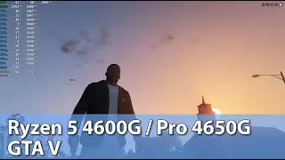 Ryzen 5 4600G / Pro 4650G APU Test - Grand Theft Auto V