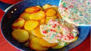 Этому блюду меня научила бабушка!🤤Она готовила так картошку всю свою жизнь!