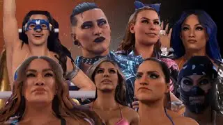 WWE 2K22 Bik Entrances #4 | Nia, Natalya, Nikki, Peyton, Raquel, Reckoning, Rhea, Sasha | WWE 2K22