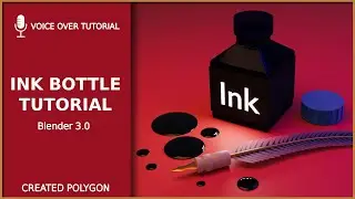 Model an Ink Bottle in Blender 3.0 Beginner Tutorial ( Episode: I )