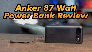 Best Power Bank for iPads & Computers? Anker 87 Watt with Built in USB C A1383 Review