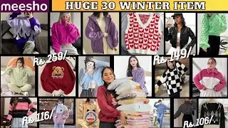 25 Huge Meesho Winter Wear Haul Starting 209/-Rs Only || Ye Kya Mangwa Liya ​⁠@pratibhagupta680