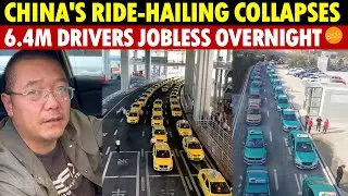 China’s Ride-Hailing Industry Collapses! 6.4 Million Drivers Jobless Overnight—Only Begging Left!