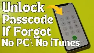 How To Unlock iPhone Passcode iF Forgot Without Computer & iTunes (2024)