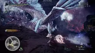 MHW IB Beta - Velkhana solo Hammer