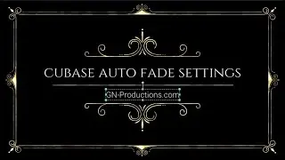 Cubase how to - auto fade settings