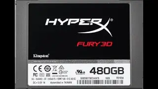 Обзор Kingston SSD HyperX Fury 3D 480GB 2.5" SATAIII 3D NAND TLC из Rozetka