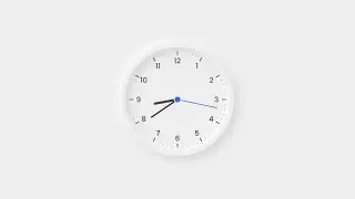 How To Create Neumorphism Analog Clock With HTML CSS And Javascript