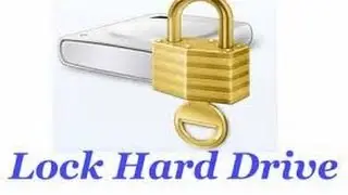 How To Lock - Unlock & Give Password To A Hard Drive ( EnGliSh)